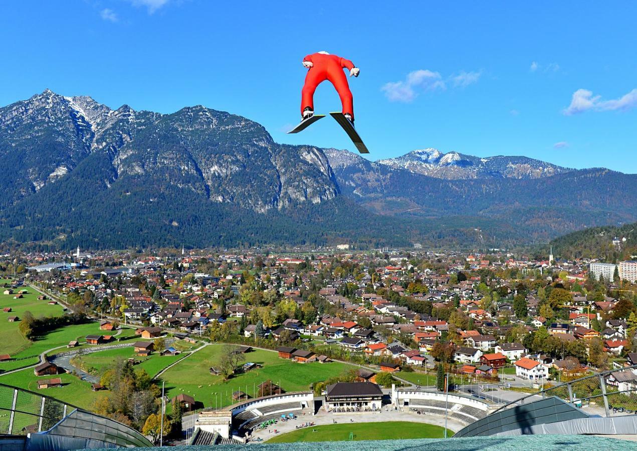 Olympiahaus Hotel Garmisch-Partenkirchen Bagian luar foto